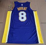 NBA 8 Kobe Bryant Lakers classic Maillot Violet